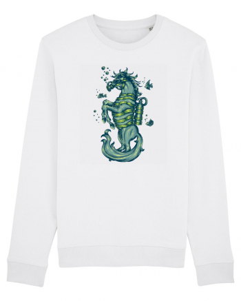 Scuba Seahorse White