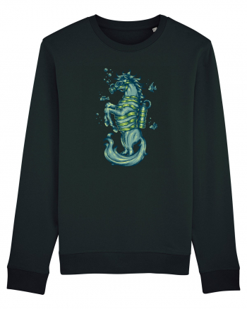 Scuba Seahorse Black