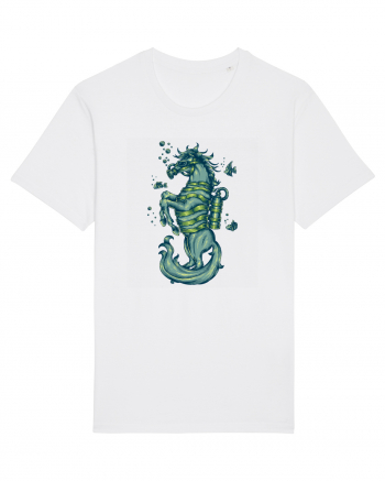 Scuba Seahorse White