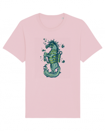 Scuba Seahorse Cotton Pink