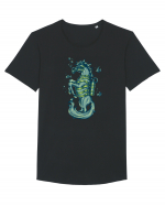 Scuba Seahorse Tricou mânecă scurtă guler larg Bărbat Skater