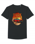 Sunset Drive Tricou mânecă scurtă guler larg Bărbat Skater