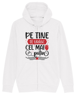 Pe tine te urasc cel mai putin Hanorac cu fermoar Unisex Connector