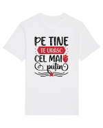 Pe tine te urasc cel mai putin Tricou mânecă scurtă Unisex Rocker