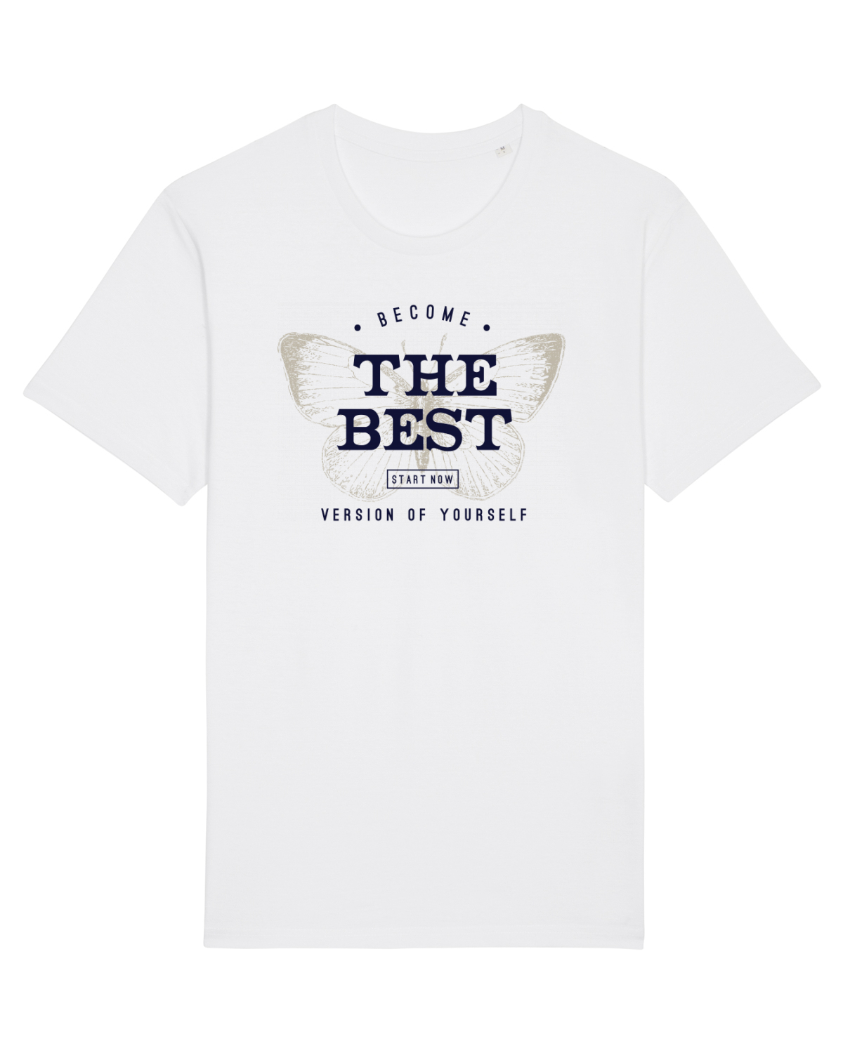 Tricou mânecă scurtă Unisex Rocker White