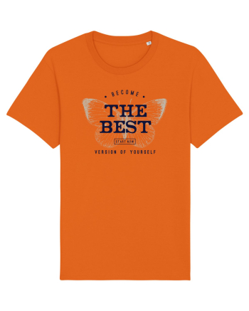 Become the best version of yourself Bright Orange