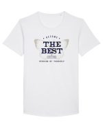 Become the best version of yourself Tricou mânecă scurtă guler larg Bărbat Skater