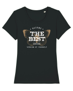 Become the best version of yourself II Tricou mânecă scurtă guler larg fitted Damă Expresser