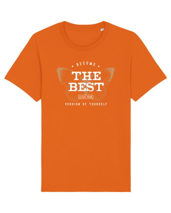 Become the best version of yourself II Bright Orange
