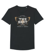 Become the best version of yourself II Tricou mânecă scurtă guler larg Bărbat Skater