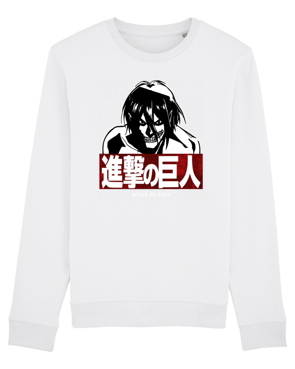 Bluză mânecă lungă Unisex Rise White