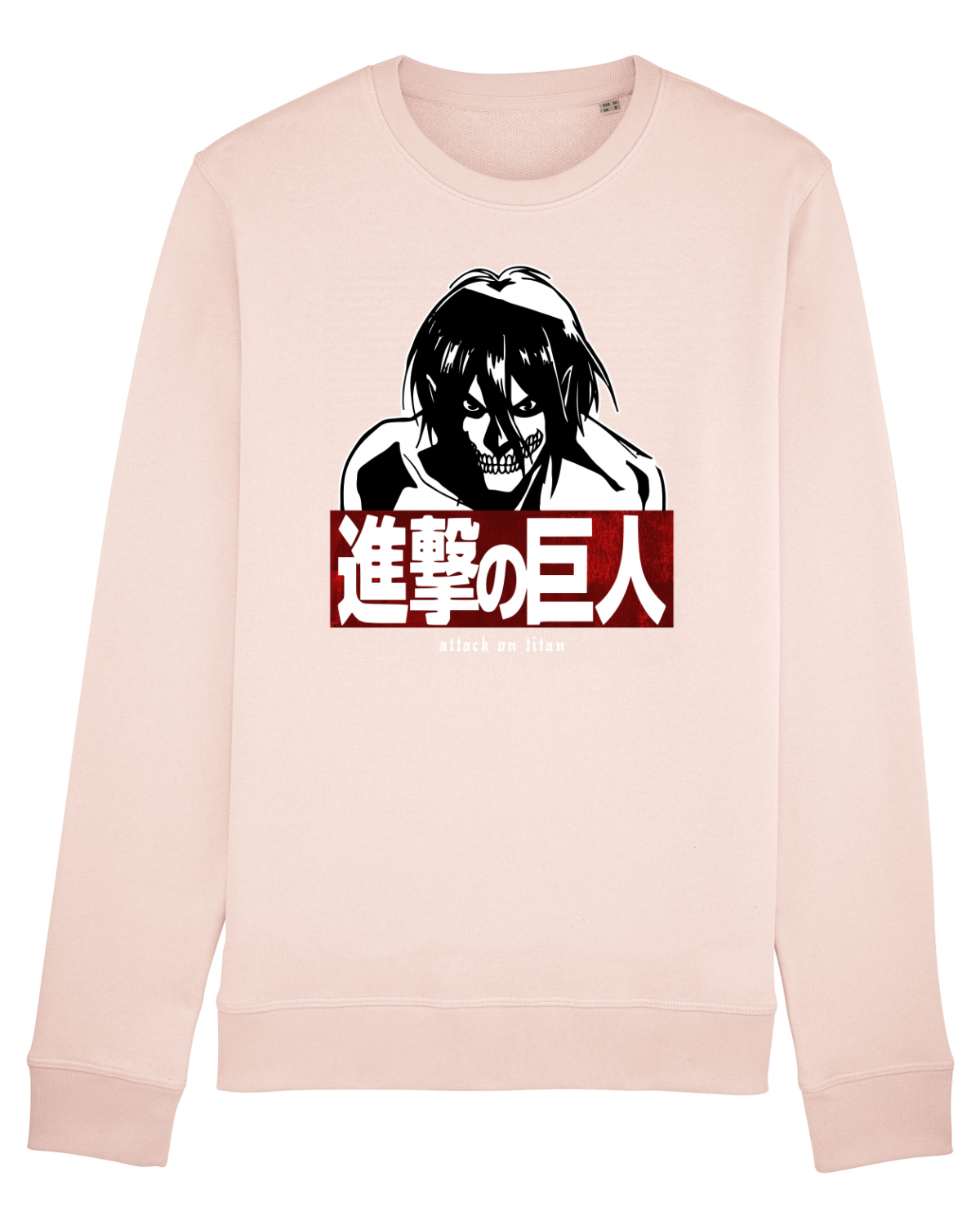 Bluză mânecă lungă Unisex Rise Candy Pink