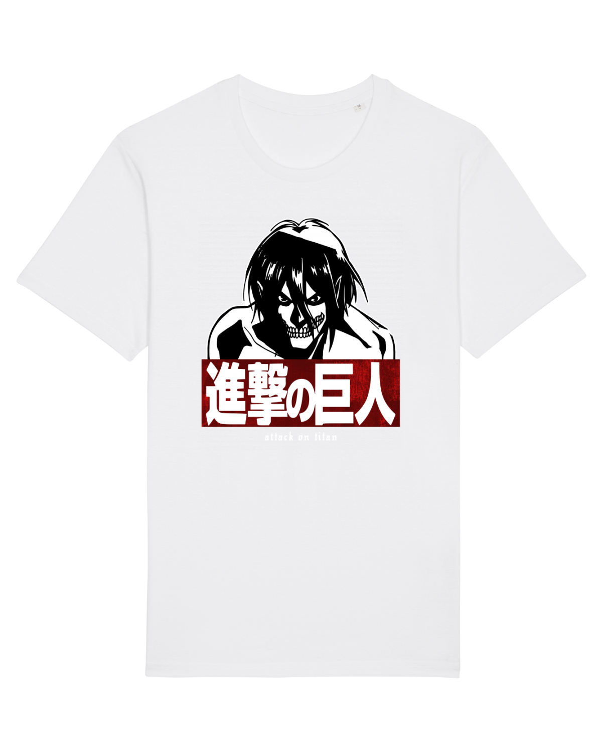 Tricou mânecă scurtă Unisex Rocker White