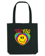 Techno Music Lover  Sacoșă textilă