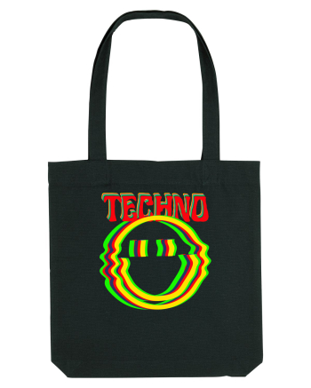 Techno Music Lover  Black