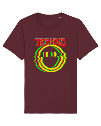 Techno Music Lover  Burgundy