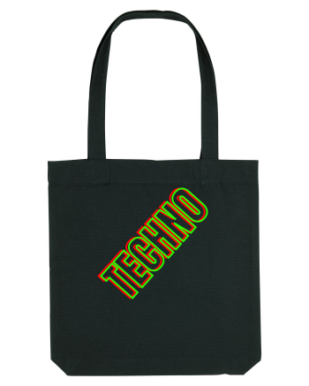 Techno Music Lover  Black