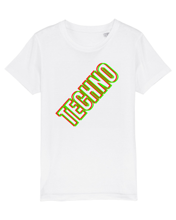 Techno Music Lover  White