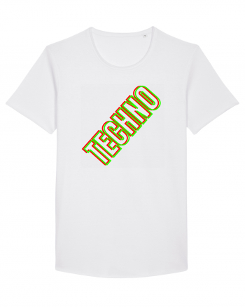 Techno Music Lover  White