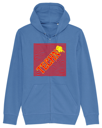 Techno Music Lover  Bright Blue
