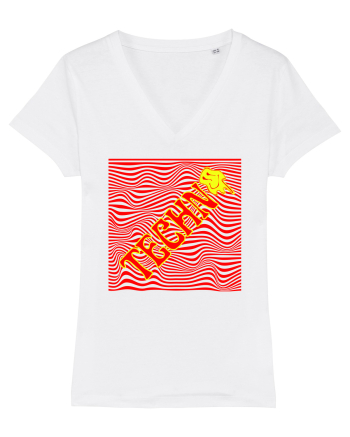 Techno Music Lover  White