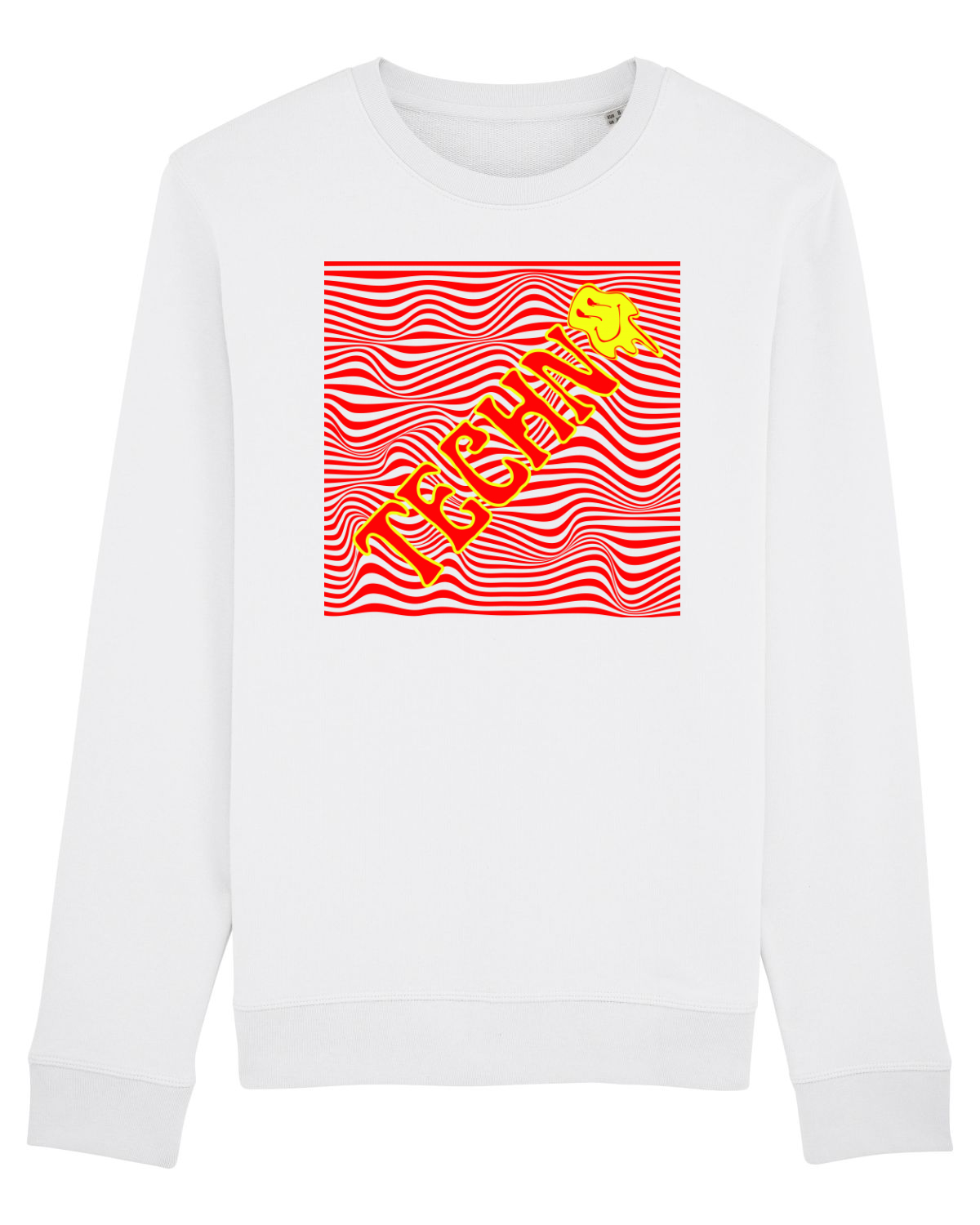Bluză mânecă lungă Unisex Rise White