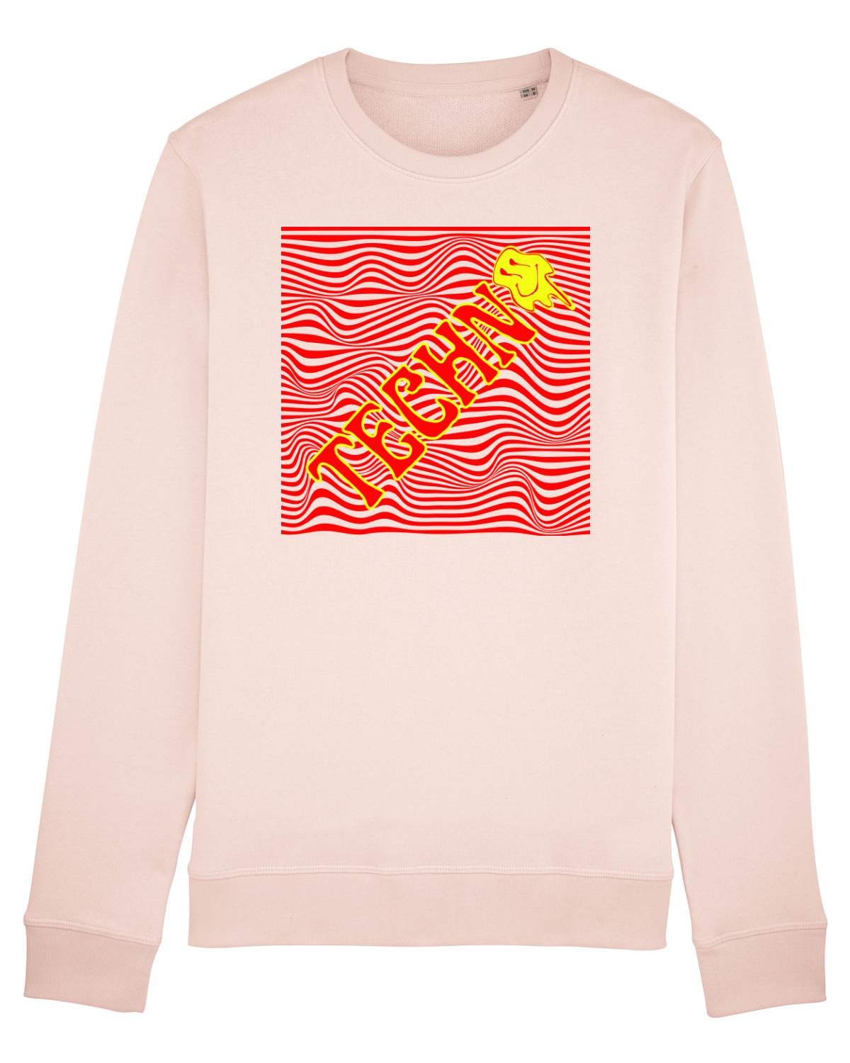 Bluză mânecă lungă Unisex Rise Candy Pink