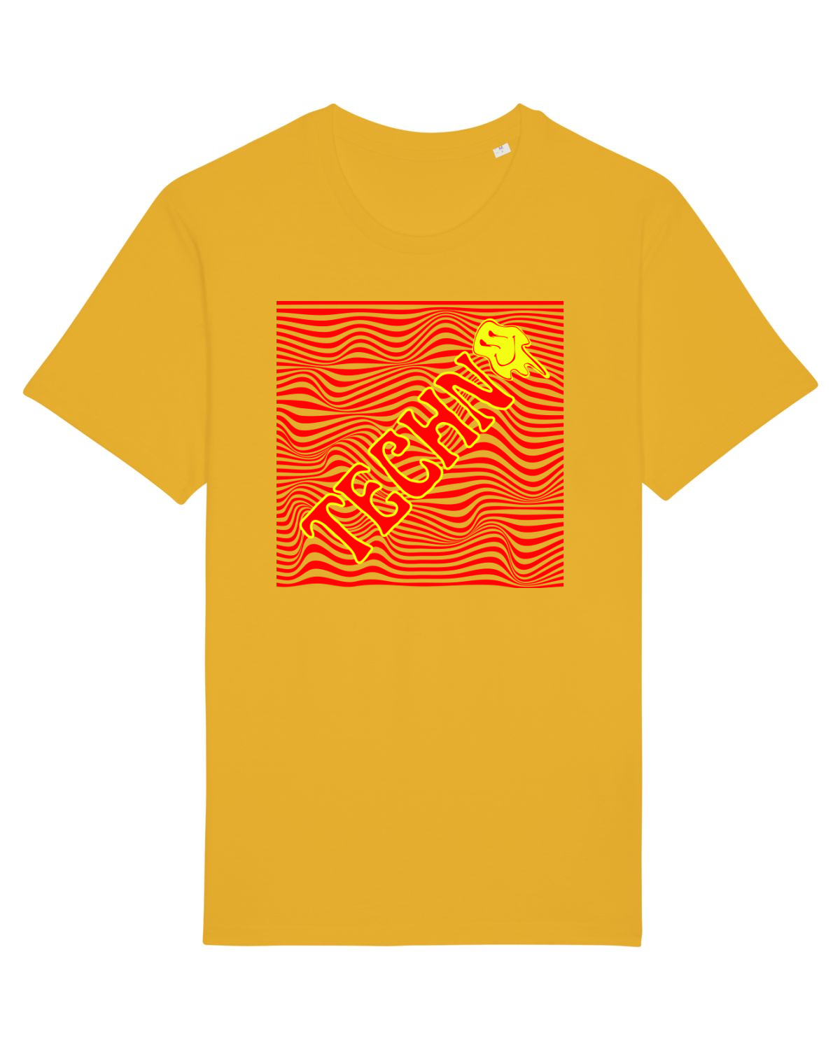 Tricou mânecă scurtă Unisex Rocker Spectra Yellow
