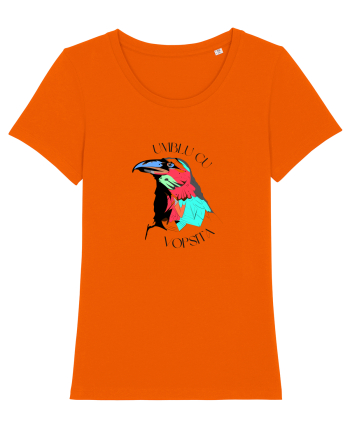 Umblu cu cioara vopsită Bright Orange