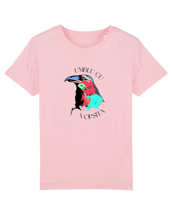 Umblu cu cioara vopsită Cotton Pink