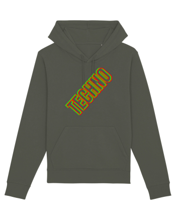 Techno Music Lover  Khaki