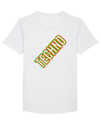 Techno Music Lover  White