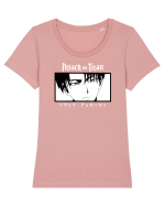 Attack on Titan Tricou mânecă scurtă guler larg fitted Damă Expresser