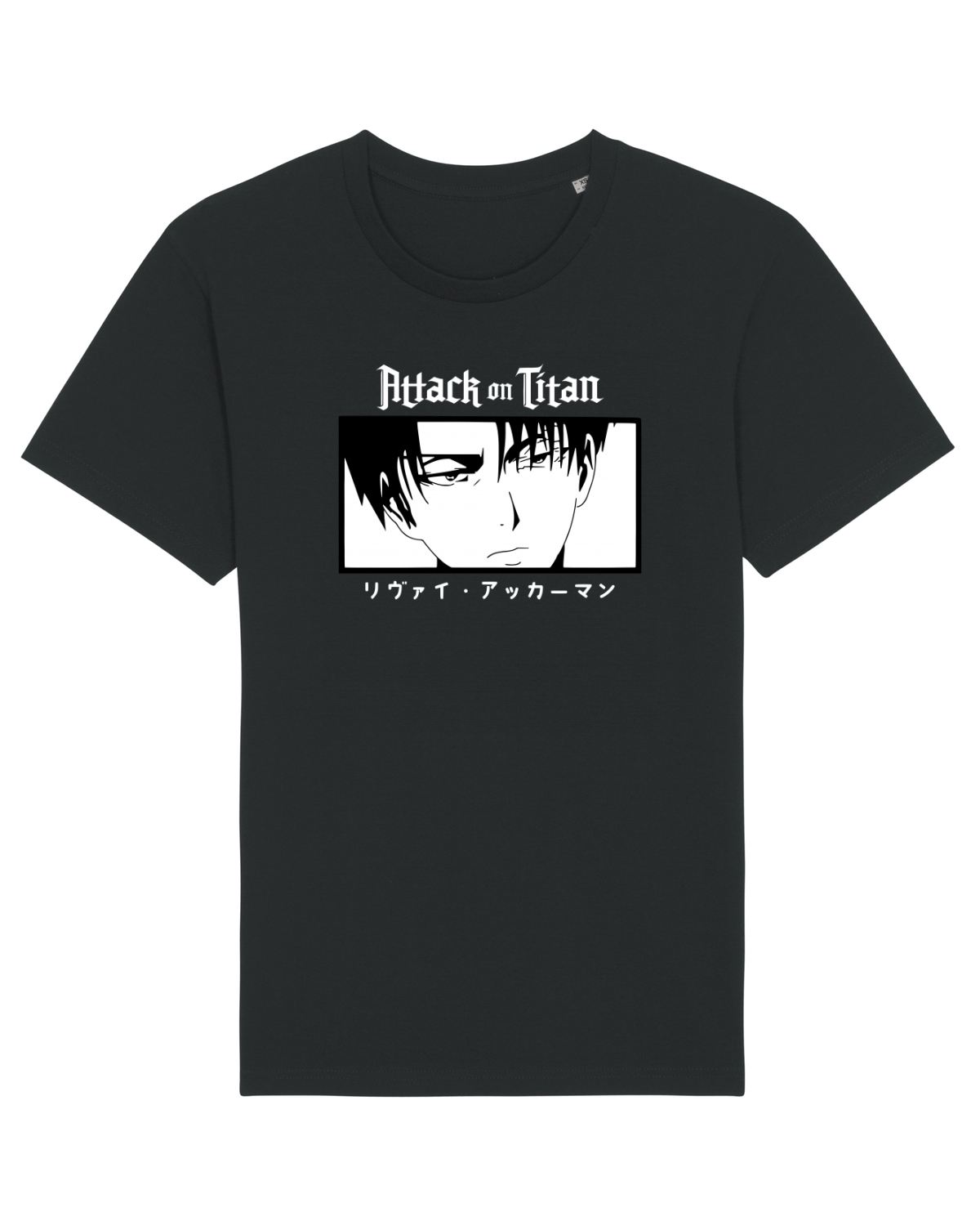 Tricou mânecă scurtă Unisex Rocker Black