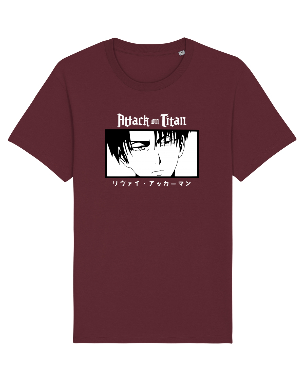 Tricou mânecă scurtă Unisex Rocker Burgundy