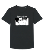 Attack on Titan Tricou mânecă scurtă guler larg Bărbat Skater
