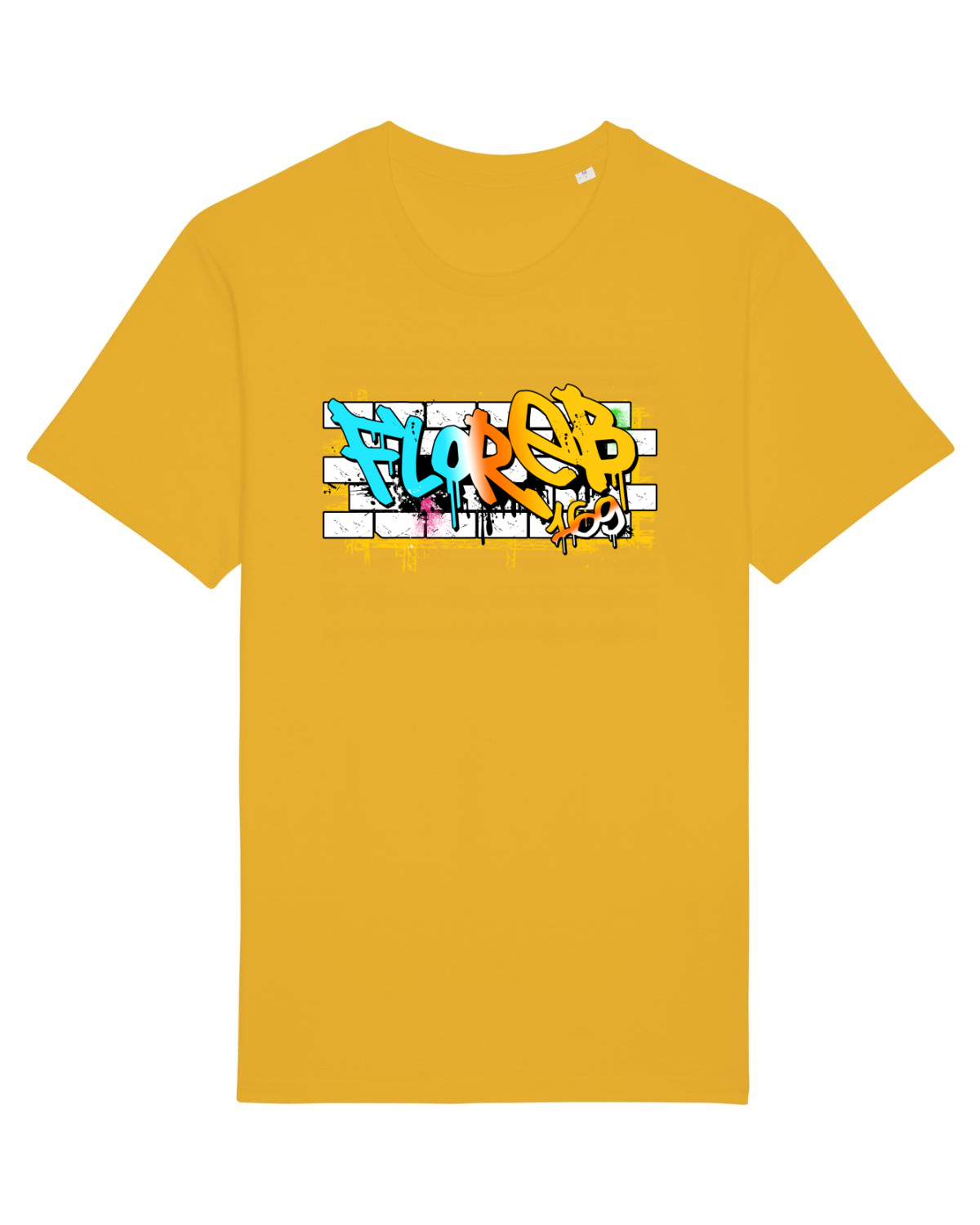 Tricou mânecă scurtă Unisex Rocker Spectra Yellow