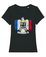 Romania Tricou mânecă scurtă guler larg fitted Damă Expresser