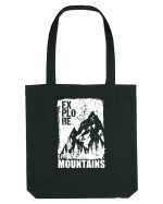 Explore Mountains Sacoșă textilă