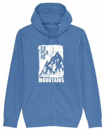 Explore Mountains Bright Blue