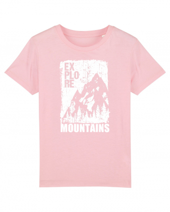 Explore Mountains Cotton Pink