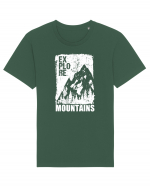 Explore Mountains Tricou mânecă scurtă Unisex Rocker