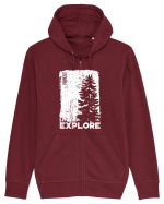 Wild Forest Explore Hanorac cu fermoar Unisex Connector