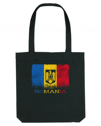 Romania Tricolor Black