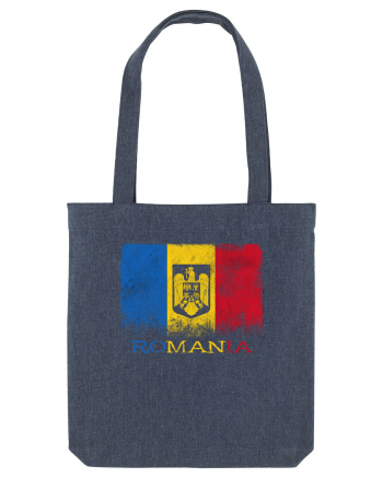 Romania Tricolor Midnight Blue