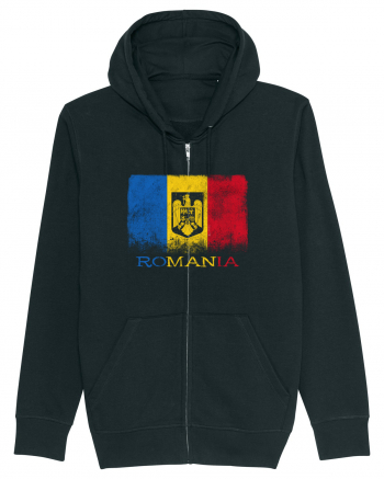 Romania Tricolor Black