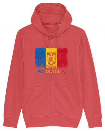 Romania Tricolor Carmine Red