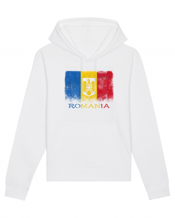 Romania Tricolor White