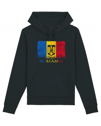 Romania Tricolor Black