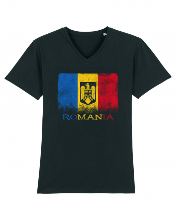 Romania Tricolor Black